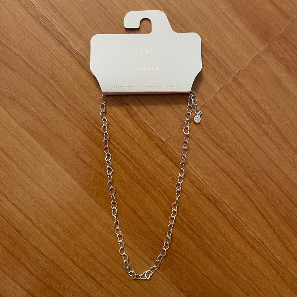 LC Lauren Conrad Heart Chain Necklace